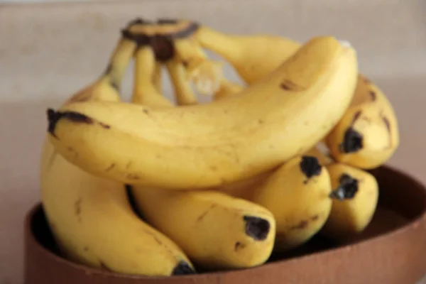 Plátano Vitamina Deliciosa Fresca Orgánica — Foto de Stock