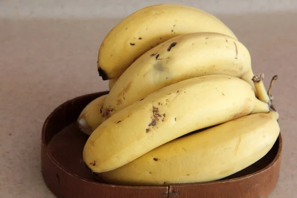 Banane Fraîche Biologique Délicieuse Vitamine — Photo