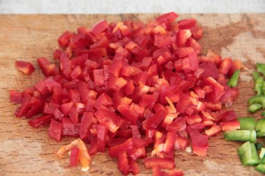 taze ve organik acı biber