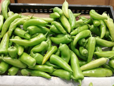 taze ve organik acı biber