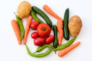 taze ve organik vitamin sebzeleri