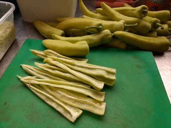 Pimientos Picantes Frescos Orgánicos —  Fotos de Stock