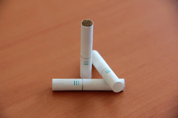 Cigarro Tabaco Filtro Prejudicial — Fotografia de Stock