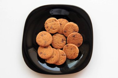 Lezzetli ve çeşitli bisküviler.