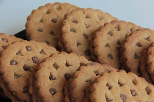 Deliciosos Variados Biscoitos — Fotografia de Stock