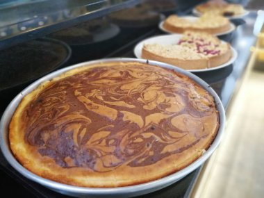 Pasta ve kekler çok lezzetlidir.