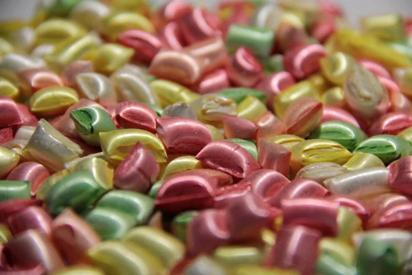Lezzetli Renkli Şeker Çeşitleri — Stok fotoğraf