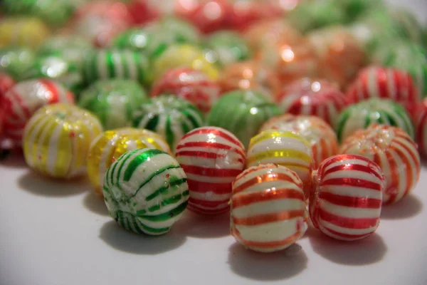 Delicious Colorful Candy Varieties — Stock Photo, Image