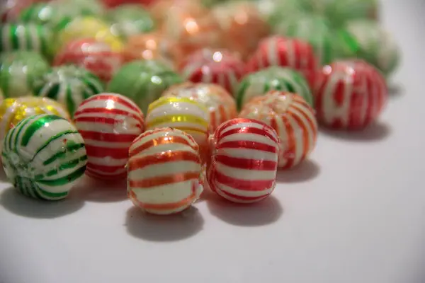 Leckere Und Farbenfrohe Bonbons — Stockfoto
