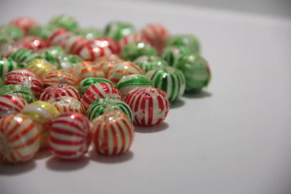 Leckere Und Farbenfrohe Bonbons — Stockfoto