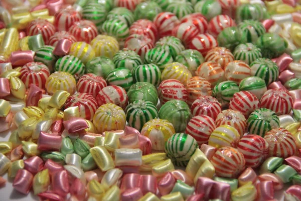 Deliciosas Coloridas Variedades Doces — Fotografia de Stock