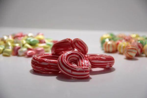 Deliciosas Coloridas Variedades Dulces —  Fotos de Stock