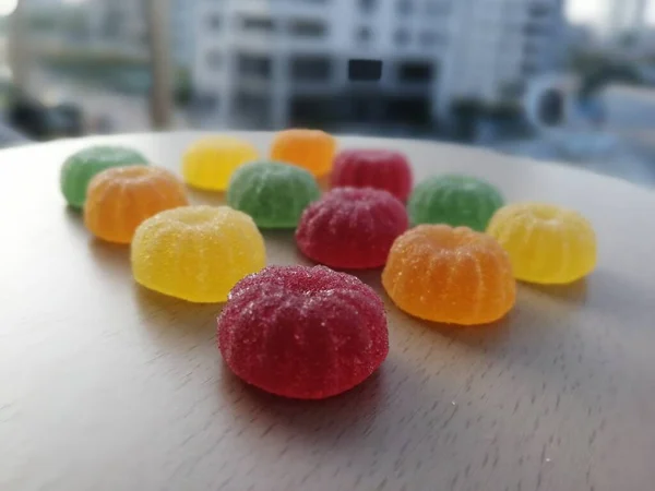 Délicieux Colorés Bonbons Mous — Photo