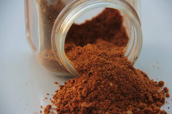 Sehr Scharfe Rote Paprika Gewürz — Stockfoto