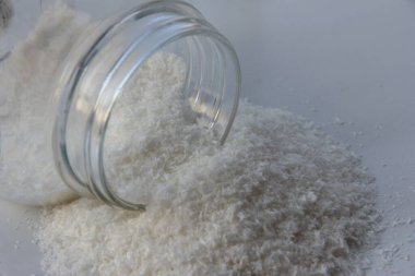 taze ve organik hindistan cevizi baharatı