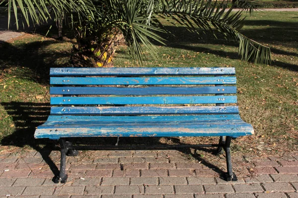 Banc Élégant Moderne Pour Jardin — Photo