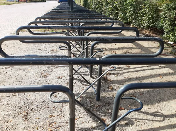 decorative and decorative metal bicycle parking