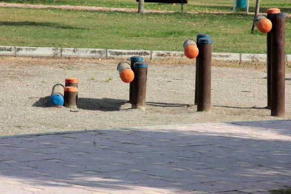 Játszótér Parkban — Stock Fotó