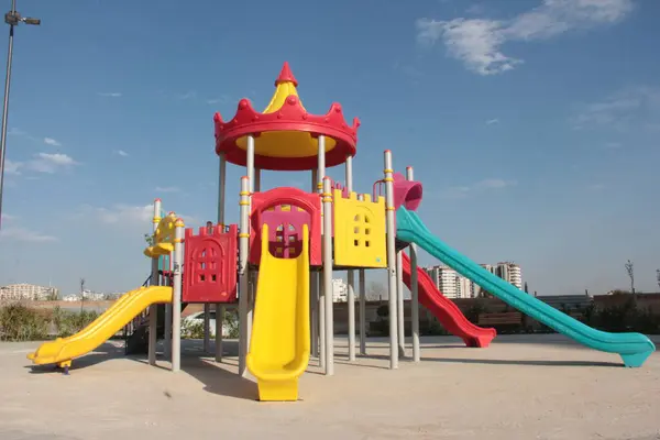 Davchildren Playground Park — Fotografia de Stock