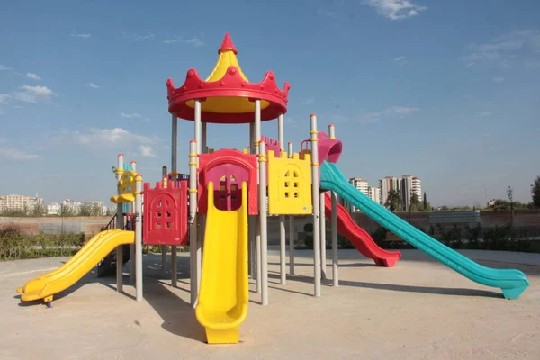 Davchildren Playground Park — Fotografia de Stock