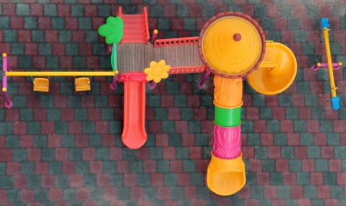 David 'in parktaki çocuk parkı