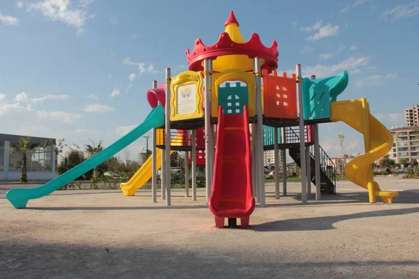 Davchildren Lekplats Parken — Stockfoto