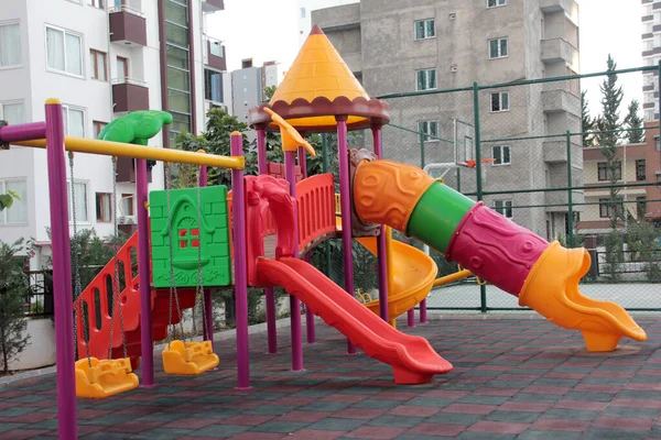 Дитячий Майданчик Парку — стокове фото