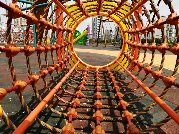 Davchildren Lekplats Parken — Stockfoto