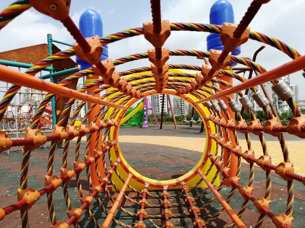 Davchildren Lekplats Parken — Stockfoto