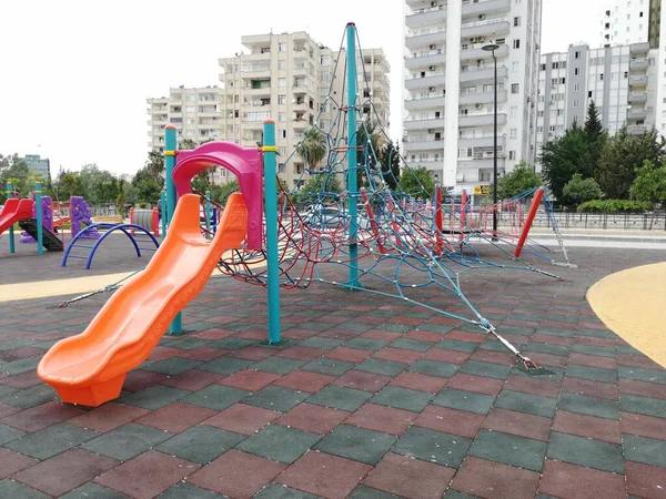 Дитячий Майданчик Парку — стокове фото