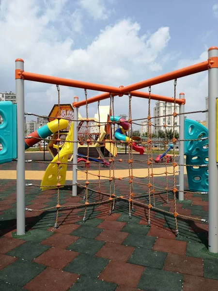 Parque Infantil Parque — Foto de Stock