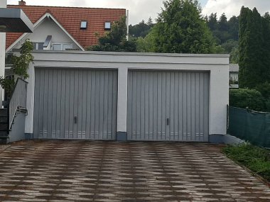 Modern ve dekoratif garaj kapısı