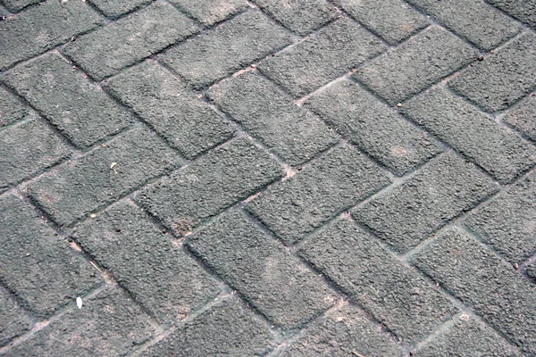 Decorative Stone Pavement Road Park — Stock Photo, Image