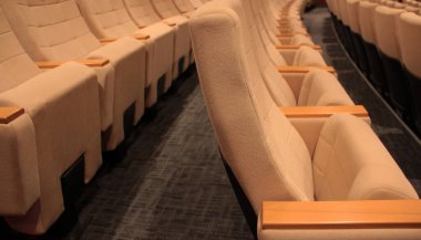 Parktaki dekoratif taş kaldırım yolu.