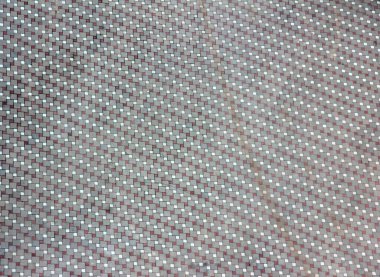 Parktaki dekoratif taş kaldırım yolu.