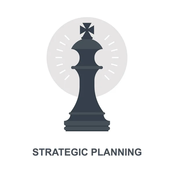 Conceito de ícone de Planeamento Estratégico — Vetor de Stock