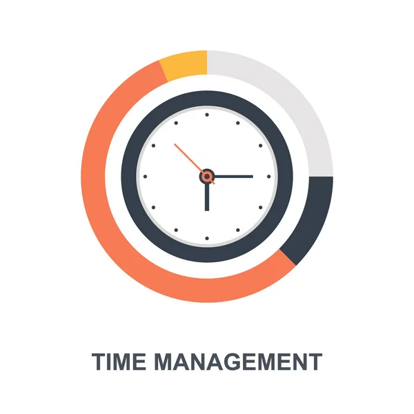 Time Management icon concept — Stock Vector