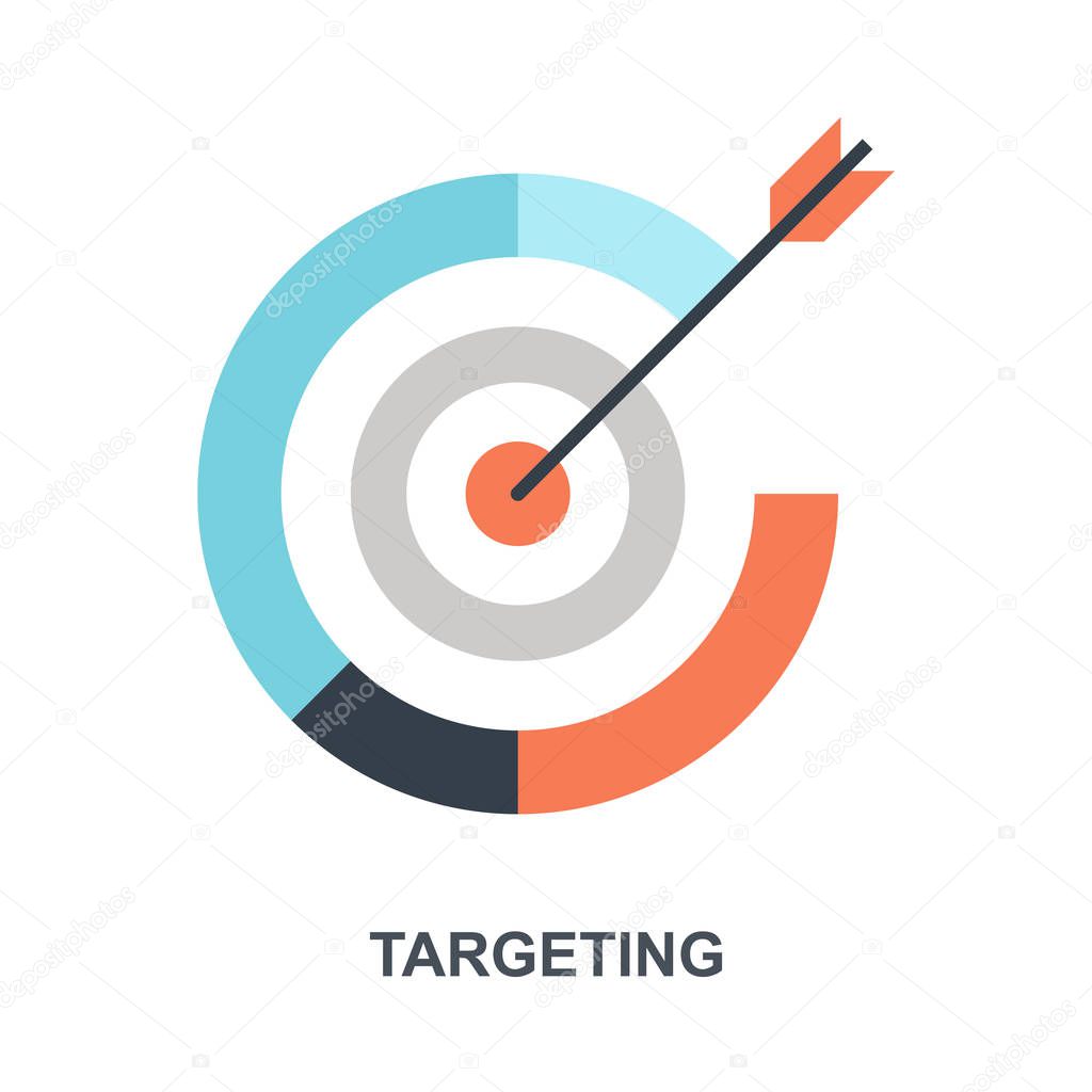 Targeting icon concept