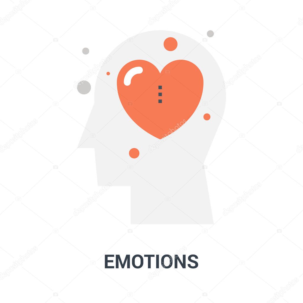 emotions icon concept