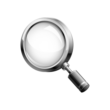 Arama simgesinin gerçekçi yüksek detaylı illüstrasyonuName.