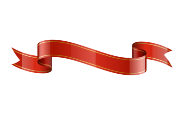 Beyaz arkaplanda izole edilmiş kırmızı kurdele tasviri