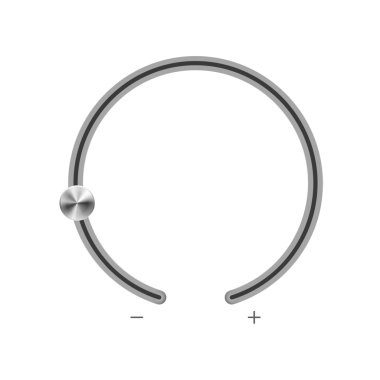 Metalik denetleyicinin yüksek detaylı illüstrasyonu