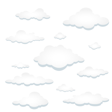 Beyaz bulutların soyut arkaplanı