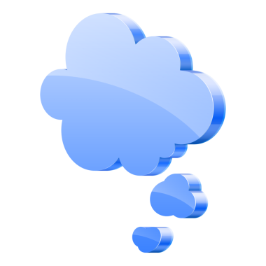 Beyaz arkaplanda izole edilmiş yüksek detaylı 3D konuşma baloncuğu.