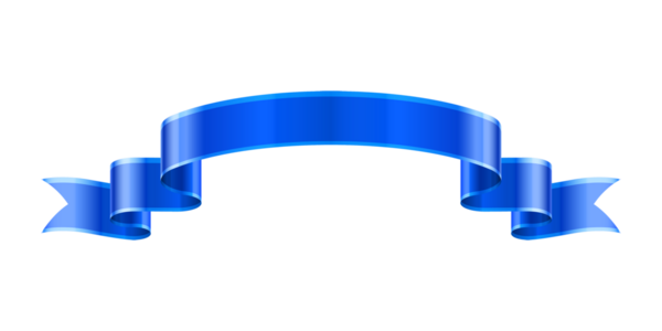 Концепция иллюстрации голубой ленты на белом фоне