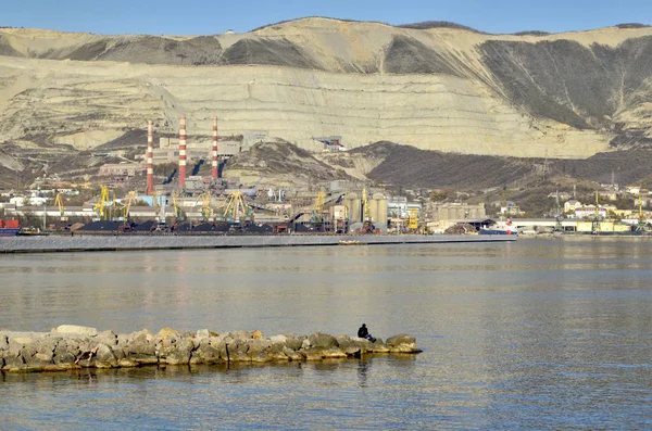 Novorossiysk kahraman şehir manzarası