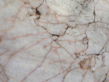 Kahverengi ve açık kırmızı çizgi desenli eski mable