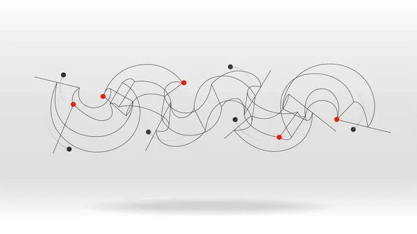 元素抽象波浪背景 — 图库矢量图片
