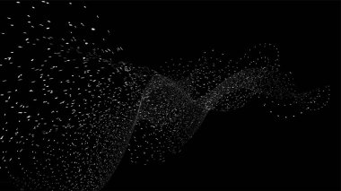 soyut vektör arka plan sıçramasına nokta parçacık teknoloji