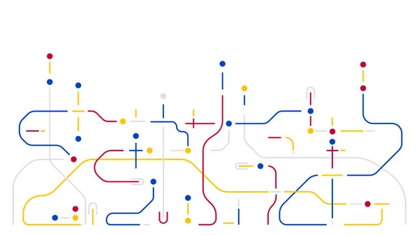 Dados Geométricos Digitais Elementos Rede Fundo Vetor Abstrato — Vetor de Stock